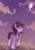 Size: 3646x5157 | Tagged: safe, artist:equmoria, star swirl the bearded, oc, oc:starswirl (equmoria), pony, unicorn, g4, beard, cloud, cute, evening, facial hair, grass, horn, kinsona, male, raised hoof, redraw, smiling, stallion, stars, swirlabetes, unshorn fetlocks, younger