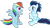 Size: 1005x562 | Tagged: safe, artist:rulette, rainbow dash, soarin', pegasus, pony, g4, clothes, cold, duo, female, male, mare, scarf, ship:soarindash, shipping, simple background, stallion, straight, striped scarf, transparent background