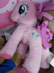 Size: 828x1104 | Tagged: safe, artist:humanmuck, pinkie pie, earth pony, pony, g4, female, irl, merchandise, photo, plushie, solo