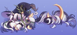 Size: 5000x2320 | Tagged: safe, artist:dedfriend, oc, oc only, alicorn, pony, alicorn oc, horn, solo, wings