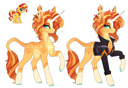 Size: 2588x1792 | Tagged: safe, artist:maxxacure, sunset shimmer, pony, unicorn, g4, clothed ponies, coat markings, concave belly, countershading, eyebrows, female, high res, horn, leonine tail, mare, raised hoof, redesign, simple background, slender, socks (coat markings), solo, tail, thin, transparent background
