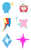 Size: 177x285 | Tagged: safe, artist:kittypaintyt, applejack, fluttershy, pinkie pie, rainbow dash, rarity, twilight sparkle, g4, applejack (g5 concept leak), cutie mark, cutie mark only, fluttershy (g5 concept leak), g5 concept leaks, mane six (g5 concept leak), no pony, pinkie pie (g5 concept leak), rainbow dash (g5 concept leak), rarity (g5 concept leak), simple background, twilight sparkle (g5 concept leak), white background