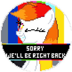 Size: 810x810 | Tagged: safe, artist:lilou41, oc, oc only, oc:lilou41, pegasus, pony, g4, female, looking at you, manepxls, mare, one eye closed, pixel art, pxls.space, simple background, smiling, solo, transparent background, wink