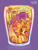 Size: 1517x1988 | Tagged: safe, artist:lenori, adagio dazzle, merpony, pony, seapony (g4), siren, equestria girls, g4, alcohol, bubble, cocktail, cocktail glass, colorful, cup, cup of pony, dorsal fin, drink, eyelashes, fin, fins, fish tail, flowing mane, flowing tail, gem, halftone, juice, lemonade, lime, micro, scales, solo, swimming, tail, the dazzlings, underwater, water