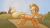 Size: 3840x2160 | Tagged: safe, artist:cowsrtasty, applejack, earth pony, pony, g4, applejack's hat, cowboy hat, female, grin, hat, mare, running, smiling, solo, sweet apple acres