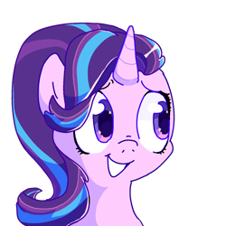 Size: 1378x1378 | Tagged: safe, artist:facecam, starlight glimmer, pony, unicorn, g4, horn, meme, simple background, solo, transparent background
