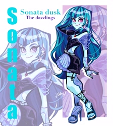 Size: 1832x2048 | Tagged: safe, artist:libbly_libby, sonata dusk, human, equestria girls, g4, 2d, clothes, female, solo