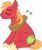 Size: 3000x3549 | Tagged: safe, artist:cloudy glow, big macintosh, earth pony, pony, g4, the break up breakdown, .ai available, eyes closed, high res, male, simple background, sitting, smiling, solo, stallion, transparent background, unshorn fetlocks, vector