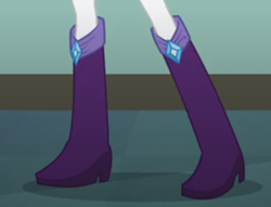 Size: 490x374 | Tagged: safe, screencap, rarity, equestria girls, g4, my little pony equestria girls, boots, boots shot, cropped, legs, pictures of legs, shoes, solo