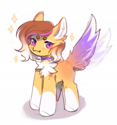 Size: 1919x2048 | Tagged: safe, artist:tyutya, oc, oc only, earth pony, pony, chest fluff, choker, ear fluff, solo