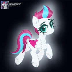Size: 3600x3600 | Tagged: safe, artist:ramixe dash, zipp storm, pegasus, pony, g4, g5, base used, butt, female, g5 to g4, generation leap, gradient background, looking back, plot, solo, watermark