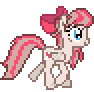 Size: 94x92 | Tagged: safe, artist:jaye, angel wings, pegasus, pony, g4, animated, desktop ponies, female, mare, pixel art, simple background, solo, sprite, transparent background, trotting