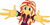 Size: 6075x3000 | Tagged: safe, artist:cloudy glow, sunset shimmer, equestria girls, g4, how to backstage, spoiler:eqg series (season 2), simple background, solo, transparent background, vector
