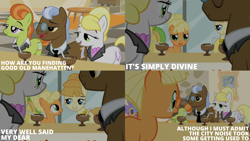 Size: 2000x1125 | Tagged: safe, edit, edited screencap, editor:quoterific, screencap, applejack, aunt orange, mosely orange, uncle orange, g4, the cutie mark chronicles, female, filly, filly applejack, younger
