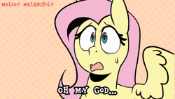 Size: 1280x720 | Tagged: safe, artist:melodymelanchol, artist:punkittdev, fluttershy, pinkie pie, oc, oc:hodge podge, earth pony, pegasus, pony, g4, abstract background, animated, brownie, brownies, chomp, comic, comic dub, dialogue, drug use, drugs, dudeweed, duo, eating, female, flutterhigh, food, forever weed brownie, high, mare, marijuana, mistakes were made, sound, speech bubble, sweat, this will end in tears, thought bubble, tiktok, toy, voice acting, wat, webm
