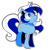 Size: 900x900 | Tagged: safe, artist:newyork_1207, minuette, pony, unicorn, g4, female, horn, mare, simple background, solo, transparent background