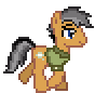 Size: 88x86 | Tagged: safe, artist:jaye, quibble pants, earth pony, pony, g4, animated, desktop ponies, male, pixel art, simple background, solo, sprite, stallion, transparent background, trotting