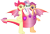 Size: 2710x1822 | Tagged: safe, artist:dupontsimon, apple bloom, scootaloo, sweetie belle, dragon, fanfic:magic shorts, g4, conjoined, dragon bloom, dragonified, fanfic art, multiple heads, scootadragon, simple background, species swap, sweetie dragon, the ultimate cutie mark crusader, three heads, transformation, transparent background, vector