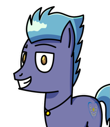 Size: 723x833 | Tagged: safe, artist:gradiusfanatic, oc, oc only, oc:strenshoe starry, earth pony, earth pony oc, male, simple background, solo, sticker, transparent background