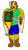 Size: 2160x3840 | Tagged: safe, artist:acid flask, oc, oc only, oc:gilded knight (larkyn), dragon, anthro, boots, celtic, clothes, determined, digital art, green shirt, horns, irish, male, png, shield, shoes, shorts, simple background, solo, spread wings, sword, tail, transparent background, weapon, wings