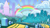Size: 2160x1215 | Tagged: safe, screencap, buried in a good book, g5, my little pony: tell your tale, spoiler:g5, spoiler:my little pony: tell your tale, spoiler:tyts02e10, background, castle, cloud, crystal, forest, mountain, nature, no pony, path, questopia, rainbow, scenery, stars, tree