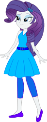 Size: 600x1554 | Tagged: safe, artist:invisibleink, artist:tylerajohnson352, rarity, equestria girls, g4, belt, clothes, dress, flats, leggings, pants, shoes, simple background, skirt, solo, transparent background, waistband