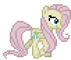 Size: 102x86 | Tagged: safe, artist:jaye, artist:monkeyjay, mean fluttershy, pegasus, pony, g4, the mean 6, animated, clone, desktop ponies, female, mare, pixel art, simple background, solo, sprite, transparent background, trotting