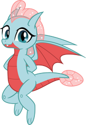 Size: 1035x1496 | Tagged: safe, artist:dupontsimon, ocellus, changedling, changeling, dragon, fanfic:choose your own magic ending, equestria girls, g4, my little pony equestria girls: better together, disguise, disguised changeling, dragon ocellus, dragoness, dragonified, fanfic art, female, simple background, solo, species swap, transparent background, vector