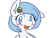 Size: 500x375 | Tagged: safe, artist:wishdreamstar, oc, oc:google chrome, pony, ask google chrome, blushing, browser ponies, female, google chrome, mare, solo