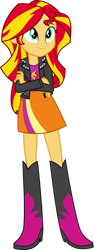 Size: 674x1799 | Tagged: safe, artist:josephpatrickbrennan, sunset shimmer, equestria girls, g4, my little pony equestria girls: rainbow rocks, female, simple background, solo, transparent background