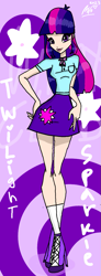 Size: 465x1257 | Tagged: safe, artist:milochanz!, twilight sparkle, human, equestria girls, g4, curvy, female, hourglass figure, style emulation, winx club