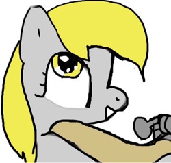 Size: 472x450 | Tagged: safe, artist:fluor1te, derpy hooves, pegasus, pony, g4, bust, female, mare, portrait, simple background, solo, white background