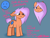 Size: 1600x1200 | Tagged: safe, artist:psychotix, oc, oc only, oc:sketchy sadness, earth pony, g4, depressed, depression, earth pony oc, frown, medibang paint, pink hair, pink mane, reference sheet, sad, short tail, signature, simple shading, solo, tail, writing