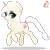 Size: 2500x2500 | Tagged: safe, artist:r4hucksake, oc, oc:vanilla dawn, pony, unicorn, eyeshadow, female, horn, makeup, mare, simple background, solo, transparent background