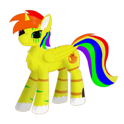 Size: 2000x2000 | Tagged: safe, artist:starfire dream, oc, oc only, oc:grace seraph, alicorn, alicorn oc, chest fluff, ear fluff, horn, looking at you, multicolored hair, multicolored tail, simple background, solo, tail, transparent background, wings