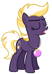 Size: 4729x6625 | Tagged: safe, artist:estories, oc, oc only, oc:wildheart, earth pony, pony, g4, absurd resolution, christmas ball, female, mare, simple background, solo, transparent background, vector