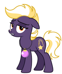 Size: 5953x7075 | Tagged: safe, artist:estories, oc, oc only, oc:wildheart, earth pony, pony, g4, absurd resolution, christmas ball, female, floppy ears, mare, simple background, solo, transparent background, vector