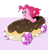 Size: 2085x2159 | Tagged: safe, artist:aztrial, pinkie pie, earth pony, pony, g4, candy, food, kart, smiling, solo