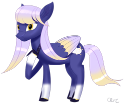 Size: 5700x4800 | Tagged: safe, derpibooru exclusive, oc, pegasus, pony, coat markings, colored hooves, colored wings, female, folded wings, gold hooves, heart, heart eyes, hoof on chest, hooves, jewelry, mare, regalia, simple background, socks (coat markings), solo, transparent background, wingding eyes, wings