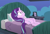 Size: 694x466 | Tagged: safe, screencap, starlight glimmer, pony, unicorn, every little thing she does, g4, bed, belly, cropped, horn, indoors, looking up, lying down, on back, on bed, round belly, solo, stare