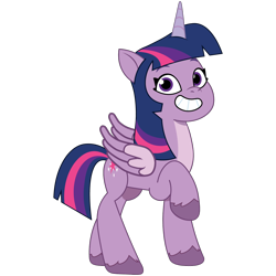 Size: 1200x1200 | Tagged: safe, artist:prixy05, edit, vector edit, twilight sparkle, alicorn, pony, g4, g5, my little pony: tell your tale, g4 to g5, generation leap, looking at you, simple background, smiling, smiling at you, solo, transparent background, twilight sparkle (alicorn), vector