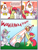 Size: 780x1025 | Tagged: safe, artist:therainbowtroll, apple bloom, princess celestia, scootaloo, sweetie belle, alicorn, earth pony, pegasus, pony, unicorn, g4, adorabloom, animal costume, bipedal, chicken suit, clothes, comic, costume, cute, cutealoo, cutie mark crusaders, dialogue, diasweetes, fuse, glowing, glowing horn, hat, horn, implied ponies eating meat, kfc, magic, magic aura, match, meme, mischievous, pony cannonball, scootachicken, telekinesis, this will end in tears and/or death and/or covered in tree sap, to the sun