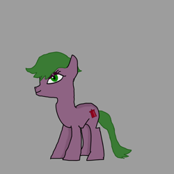 Size: 1024x1024 | Tagged: safe, oc, oc only, earth pony, pony, g4, eyelashes, female, green eyes, krita, lidded eyes, looking at you, mare, original art, smiling, smiling at you