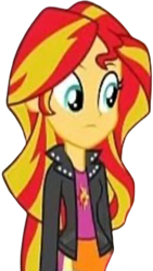 Size: 1422x2520 | Tagged: safe, edit, edited screencap, editor:homersimpson1983, screencap, sunset shimmer, human, equestria girls, g4, my little pony equestria girls: rainbow rocks, background removed, female, not a vector, simple background, solo, transparent background, wrong aspect ratio