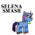 Size: 1280x1280 | Tagged: safe, artist:josephthedumbimpostor, oc, oc only, oc:selena smash, pony, unicorn, horn, kirby (series), nintendo, pokémon, ponified, rule 85, simple background, solo, super mario, super smash bros., the legend of zelda, white background