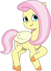 Size: 779x1091 | Tagged: safe, artist:prixy05, fluttershy, pegasus, pony, g4, g5, my little pony: tell your tale, female, g4 to g5, generation leap, mare, simple background, solo, transparent background, vector