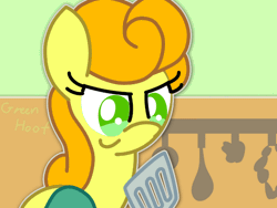 Size: 540x405 | Tagged: safe, artist:greenhoof, carrot top, golden harvest, earth pony, pony, animated, female, gif, mare, solo, vector