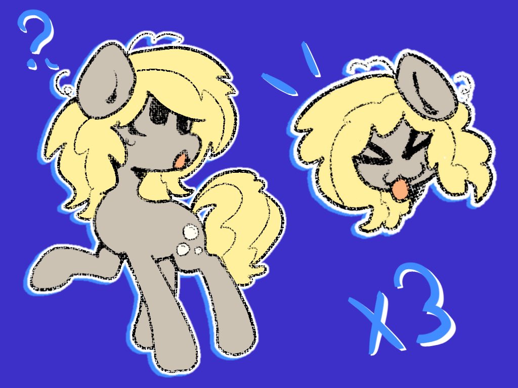 #3349469 - safe, artist:starrymysteryy, derpy hooves, earth pony, pony ...