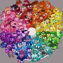 Size: 2000x2000 | Tagged: safe, artist:jayivee, applejack, fluttershy, lyra heartstrings, pinkie pie, rainbow dash, rarity, scootaloo, twilight sparkle, alicorn, alien, ambiguous species, android, bear, bird, blue jay, cat, chipmunk, demon, dinosaur, dog, dryad, earth pony, fairy, fish, frog, gem (race), goldfish, goo, hedgehog, horse, human, hybrid, jellyfish, jigglypuff, mudkip, octopus, pegasus, pig, pikachu, pikmin, platypus, pony, puffball, rabbit, reptile, robot, rodent, slugma, songbird, squirrel, starfish, sylveon, totodile, turtle, unicorn, yoshi, anthro, semi-anthro, g4, spoiler:steven universe, spoiler:steven universe: the movie, adult swim, adventure time, alvin and the chipmunks, alvin seville, ambiguous gender, amethyst, amethyst (steven universe), anais watterson, animal, animal costume, animal crossing, animate object, anime, annoying orange, anthro with ponies, australian cattle dog, australian kelpie, banana, bart simpson, battle for dream island, bill cipher, bingo heeler, bloo (foster's), blossom (powerpuff girls), blue (blue's clues), blue's clues, bluey, bluey heeler, bob the tomato, bone, brother and sister, brothers, bubbles (powerpuff girls), buttercup (powerpuff girls), butters stotch, candy, cartoon network, cellphone, chocolate, chowder, chowder (character), clone high, clothes, color wheel, color wheel challenge, comedy central, cookie, cookie run, cosmo, costume, courage (character), courage the cowardly dog, crimson chin, critter, crossover, cuddles (happy tree friends), dancing banana, darwin watterson, default spinel, despicable me, dipper pines, disney, dog costume, donatello, dr. seuss, edd gould (eddsworld), eddsworld, eeveelution, elmo, encanto, eric cartman, female, fern (adventure time), finn the human, fire, five nights at freddy's, flame princess, flippy, fliqpy, flower, flower (battle for dream island), food, foster's home for imaginary friends, four (battle for dream island), garfield, garfield (character), gem, gingerbread (food), gir, gordi, gravity falls, grimace (mcdonald's), grimace shake, gumball watterson, happy tree friends, hasbro, hatsune miku, homestuck, horn, husband and wife, illumination, imaginary friend, inanimate insanity, invader zim, isabela madrigal, isabelle, jake the dog, jenny wakeman, jimmy valmer, john fitzgerald kennedy, kel, kenny mccormick, keroppi, kirby, kirby (series), kyle broflovski, land of the lustrous, lapis lazuli (steven universe), lego, living toy, looking at someone, luigi, lumpy space princess, m&m's, mabel pines, madoka kaname, magical girl, male, mario, married couple, marvel, matt (eddsworld), mcdonald's, meme, mephone4, microphone, minions, miriam mendelsohn, moe (animal crossing), monster, mordecai, mr. trance, mushroom, my life as a teenage robot, my melody, namco, nickelodeon, nintendo, number, object head, omori, once-ler, orange, pac-man, patrick star, pavitr prabhakar, pbs, peashooter, peridot, peridot (steven universe), perry the platypus, phineas and ferb, phone, pikmin (series), pim pimling, pixar, plankton, plants vs zombies, pokémon, princess bubblegum, princess peach, puella magi madoka magica, pump wonder, purple guy, quartz, red m&m, regular show, rise of the teenage mutant ninja turtles, ruby (steven universe), rusty (bluey), sailor moon (series), sanrio, sega, sesame street, shih tzu, siblings, sisters, skeleton, smiling friends, smurf, sonic the hedgehog, sonic the hedgehog (series), south park, species swap, spider-man, spinel (steven universe), spoilers for another series, sponge, spongebob squarepants, spongebob squarepants (character), spooky month, squidward tentacles, stan marsh, stars, steven universe, steven universe: the movie, super mario bros., tabby cat, tangy, teenage mutant ninja turtles, the amazing world of gumball, the fairly oddparents, the lego movie, the lorax, the powerpuff girls, the simpsons, the smurfs, tolkien black, tom (eddsworld), tomato, tord (eddsworld), toy, triplets, troll (homestuck), tsukino usagi, turning red, twilight sparkle (alicorn), twins, two (battle for dream island), unicorn wars, veggietales, vocaloid, vriska serket, waddles, wall of tags, wanda, wander (wander over yonder), wander over yonder, william afton, x (battle for dream island), yellow diamond (steven universe)