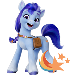 Size: 640x673 | Tagged: safe, artist:starbuzzarts, edit, argyle starshine, sunny starscout, earth pony, pony, g5, bag, colored hooves, female, fluttershy's cutie mark, hairband, open mouth, palette swap, rainbow dash's cutie mark, recolor, saddle bag, simple background, solo, twilight sparkle's cutie mark, white background